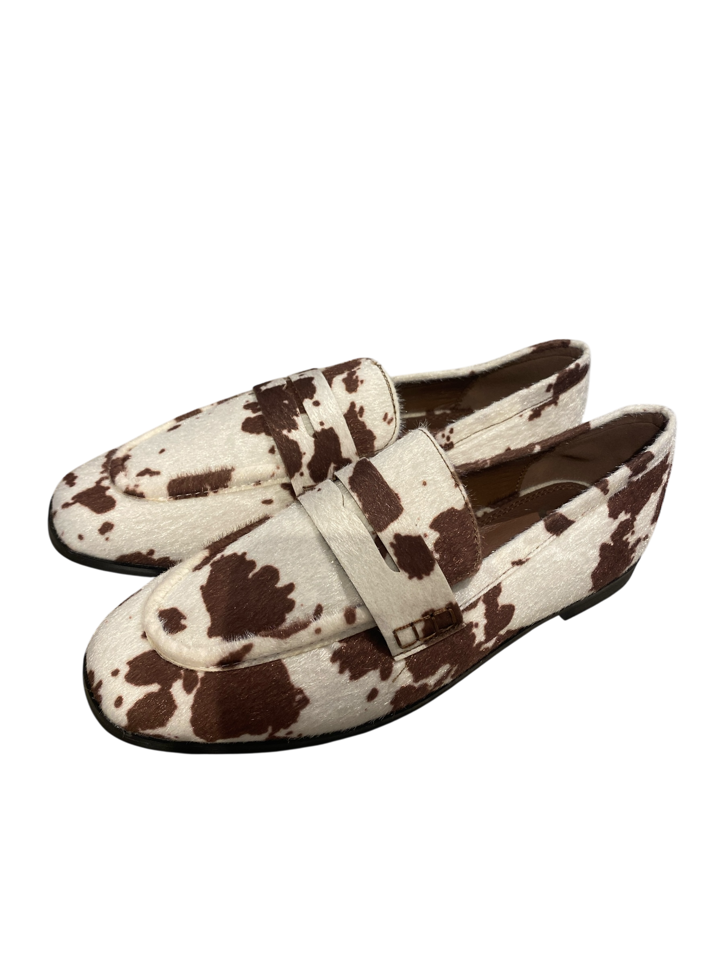 Mocassino stampa cow print art.  GB872 GOLD&GOLD