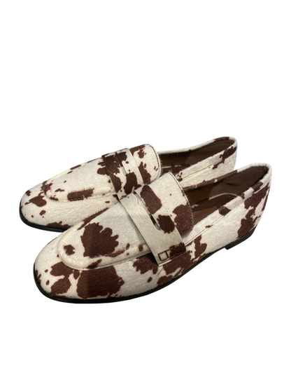 Mocassino stampa cow print art.  GB872 GOLD&GOLD