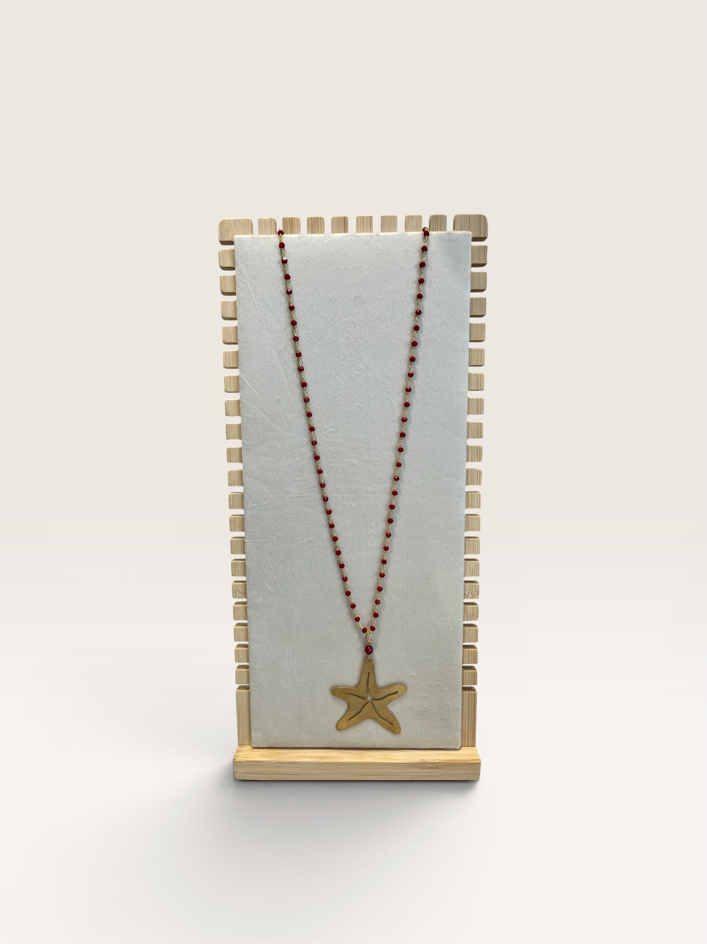 Collana lunga STELLA MARINA dí BARBARA BURGIO