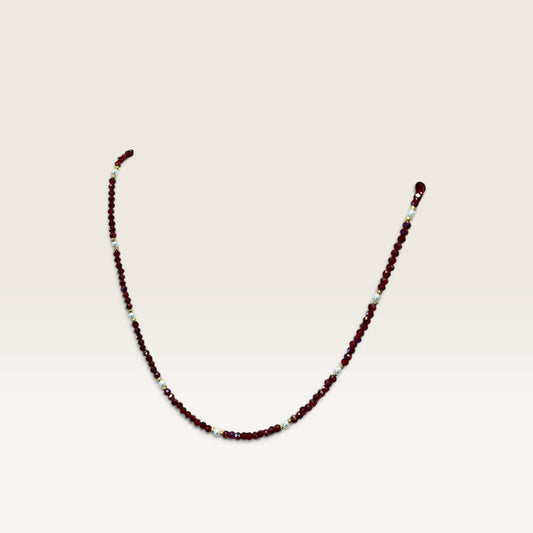 Collana pietre colorate e perline Cloel