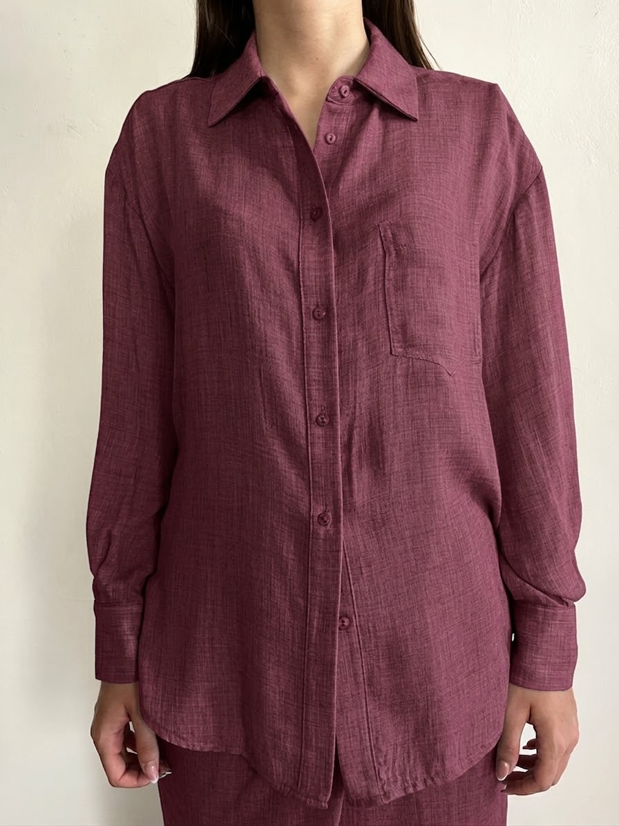 Camicia con taschino art. SI9SB207 Angela Davis