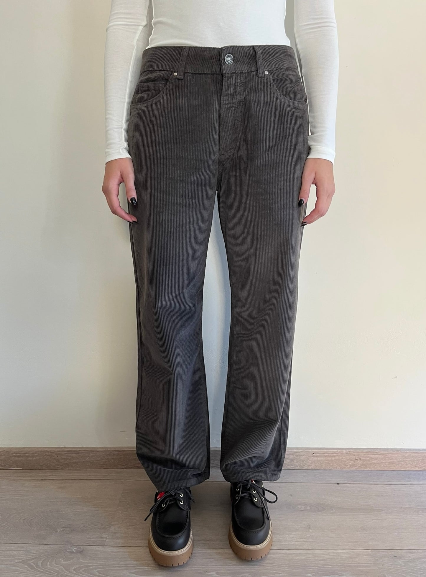 Pantalone boy-fit in velluto art. DIANA-12 GSD
