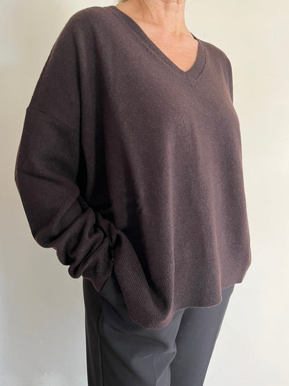 Maglia scatoletta scollo a V art.11527 CHEAP &CHIC