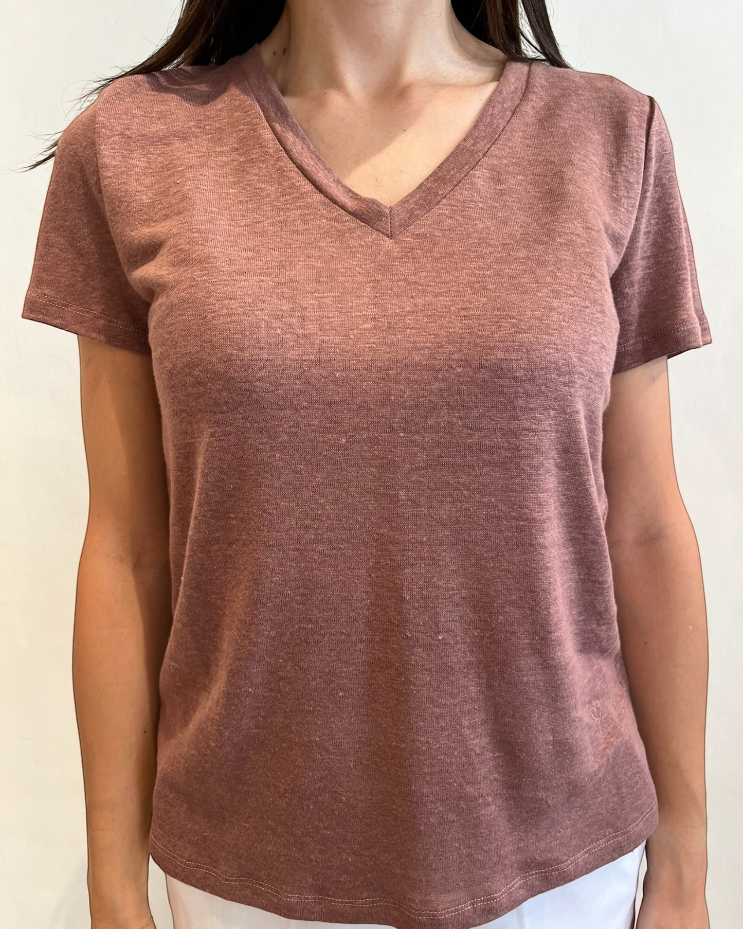 T-shirt scollo V art. DARLA ARTLOVE
