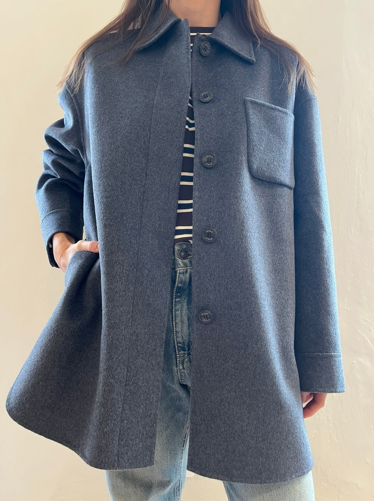 Cappotto stile camicia art.TAC0009 VICOLO