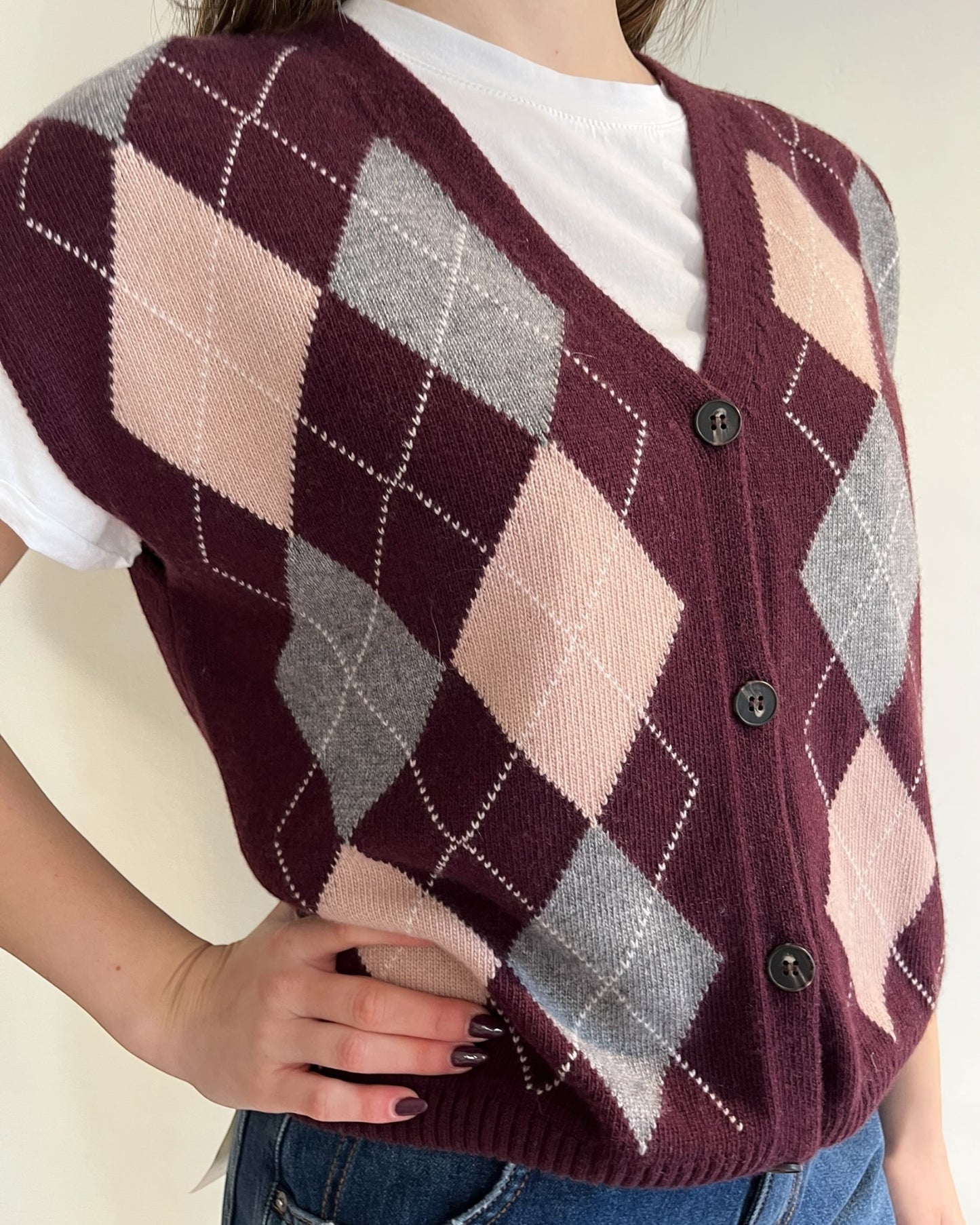 Gilet rombi art. D90111 TENSIONE IN