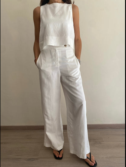 Completo pantalone e top art. 26C5551 TENSIONE IN