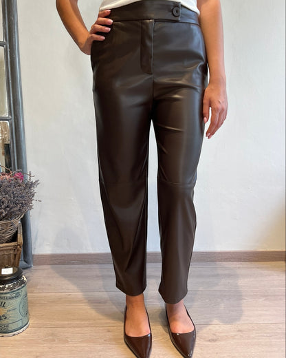 Pantalone in ecopelle art. P6D5KGJ IMPERIAL