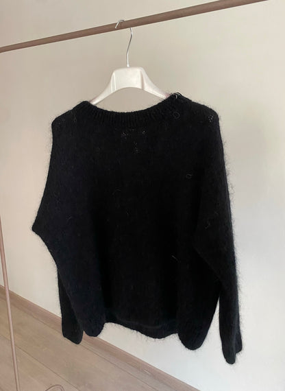 Maglioncino in mohair con dettaglio fiocco art. 24175 CHEAP&CHIC