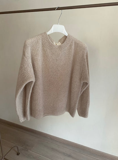 Maglioncino in mohair con dettaglio fiocco art. 24175 CHEAP&CHIC