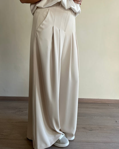 Pantalone palazzo con pences art. P3ZQJHX IMPERIAL
