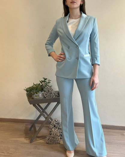 Tailleur giacca + pantalone flare IMPERIAL