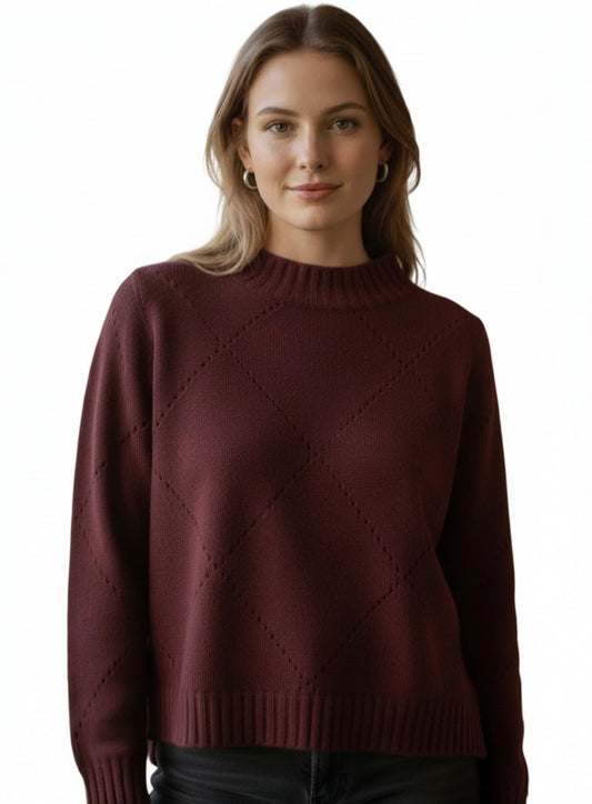 Maglia rombi traforati art. D80864 MOTEL