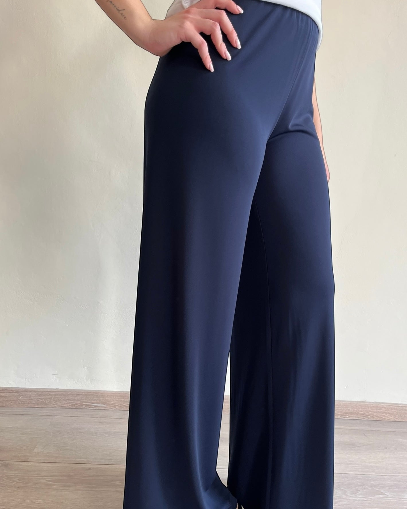 Pantalone in jersey gamba ampia art.L23XBFB RAMIRE Lola by Sandro FERRONE