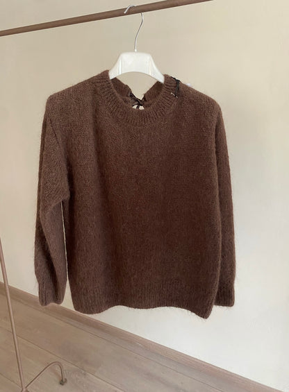 Maglioncino in mohair con dettaglio fiocco art. 24175 CHEAP&CHIC