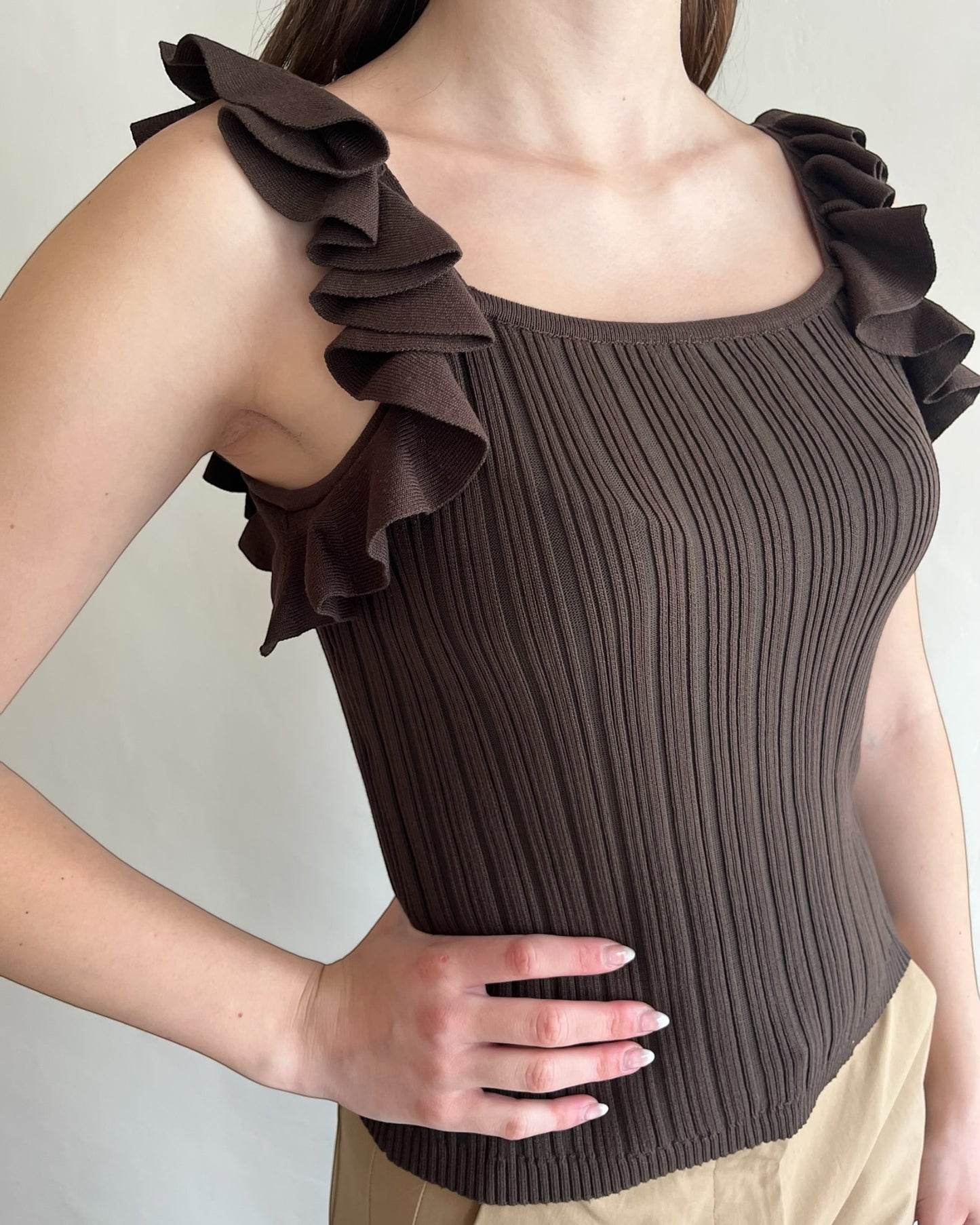 Top rouches CHEAP&CHIC VS 077