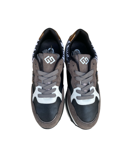 Sneakers art. GB892ZEBRA GOLD&GOLD