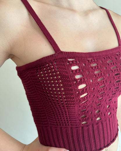 Top con bottoni art. 7AB7088 VICOLO