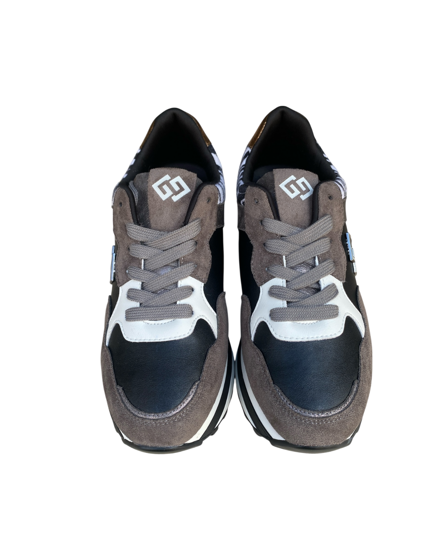 Sneakers art. GB892ZEBRA GOLD&GOLD