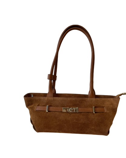 Borsa a barchetta in camoscio art. BA5699 BACIL MARLON