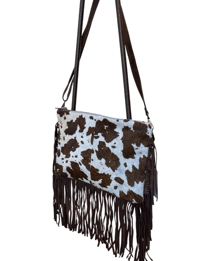 Tracollina muccato con frange art.BS 5249 MIELE