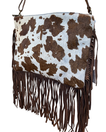 Tracollina muccato con frange art.BS 5249 MIELE