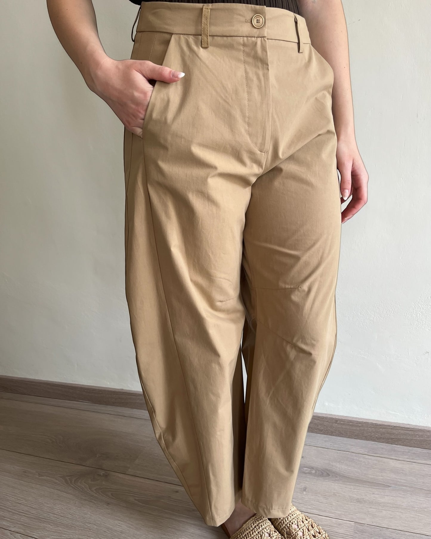 Pantalone cropped barrel art. P5T5LSW IMPERIAL