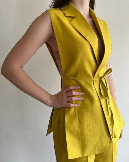 Gilet lungo art. TAB1579 VICOLO