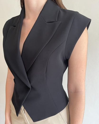 Gilet crop doppiopetto art. JBN7LHX IMPERIAL