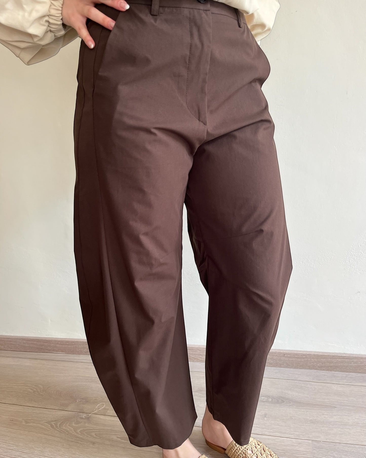 Pantalone cropped barrel art. P5T5LSW IMPERIAL