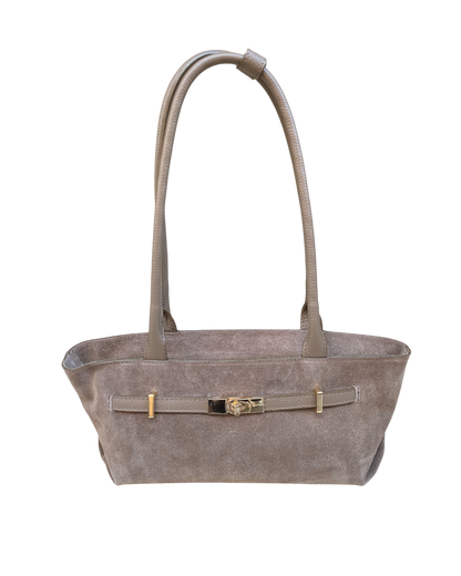 Borsa a barchetta in camoscio art. BA5699 BACIL MARLON