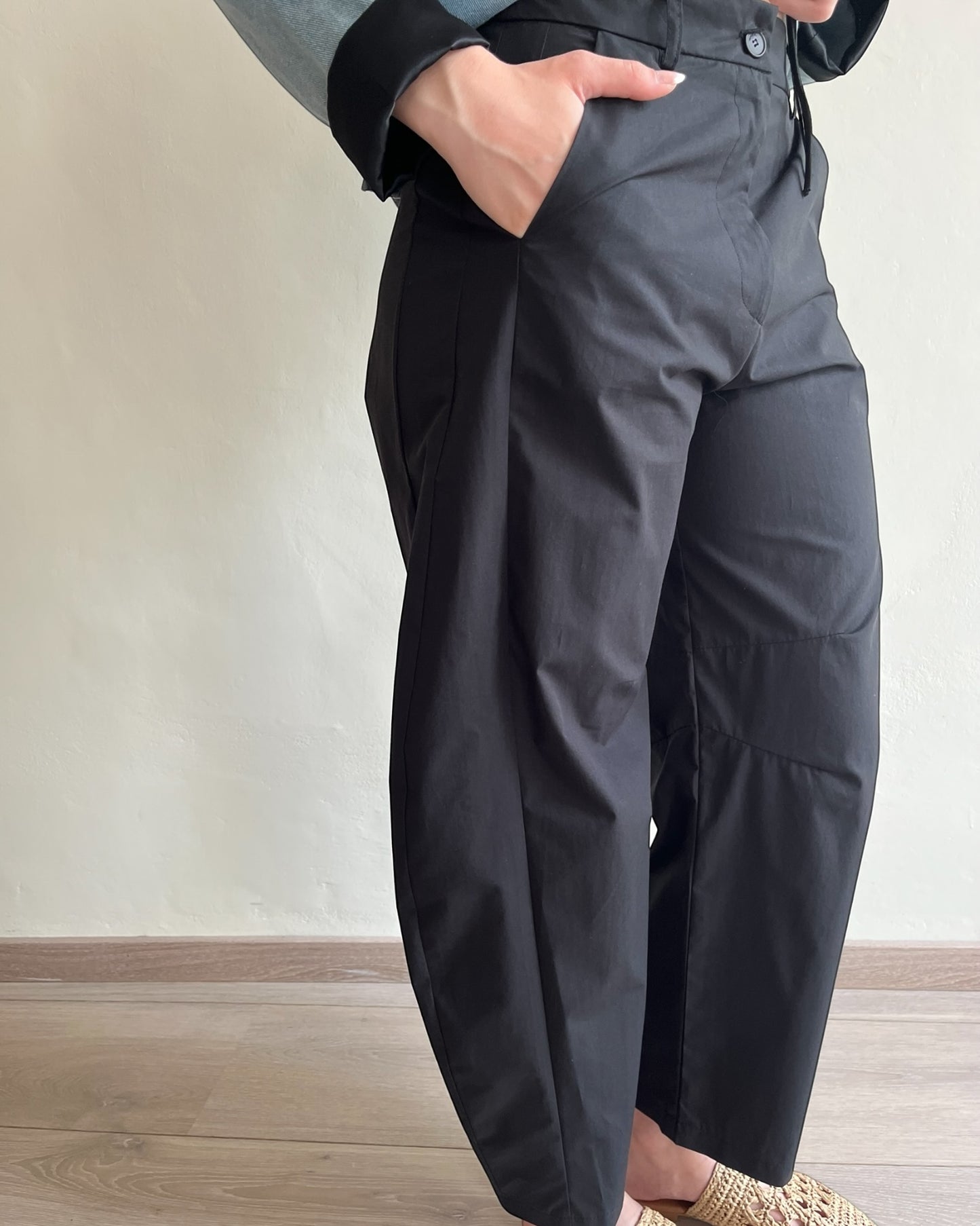Pantalone cropped barrel art. P5T5LSW IMPERIAL