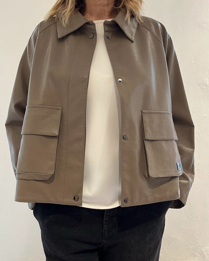Giacchetto in simil pelle art FW3508 LINDA’S
