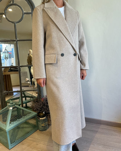 Cappotto lungo doppiopetto art. TF0009 VICOLO