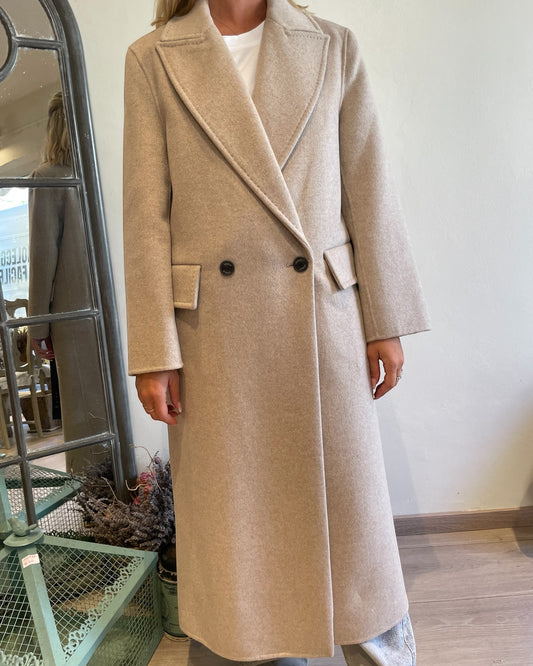 Cappotto lungo doppiopetto art. TF0009 VICOLO