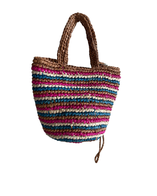 Mini borsa in rafia VICKY LIMAIA