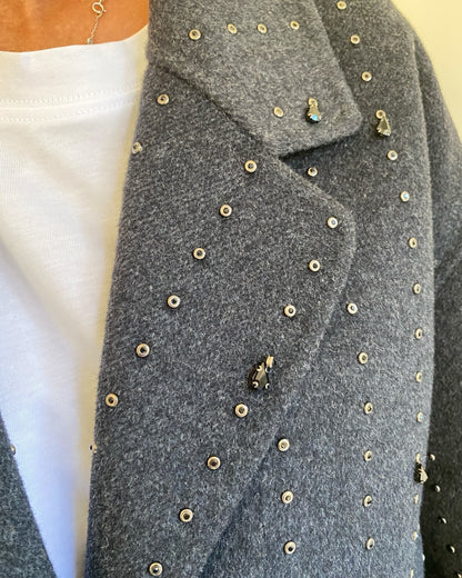 Cappotto strass art. TF0033 VICOLO