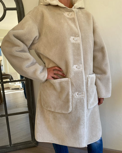 Giacca lunga montone Teddy art. TF0018 VICOLO