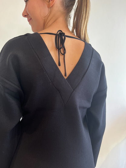 Abito scollo V art. ANNE-FLORE ARTLOVE