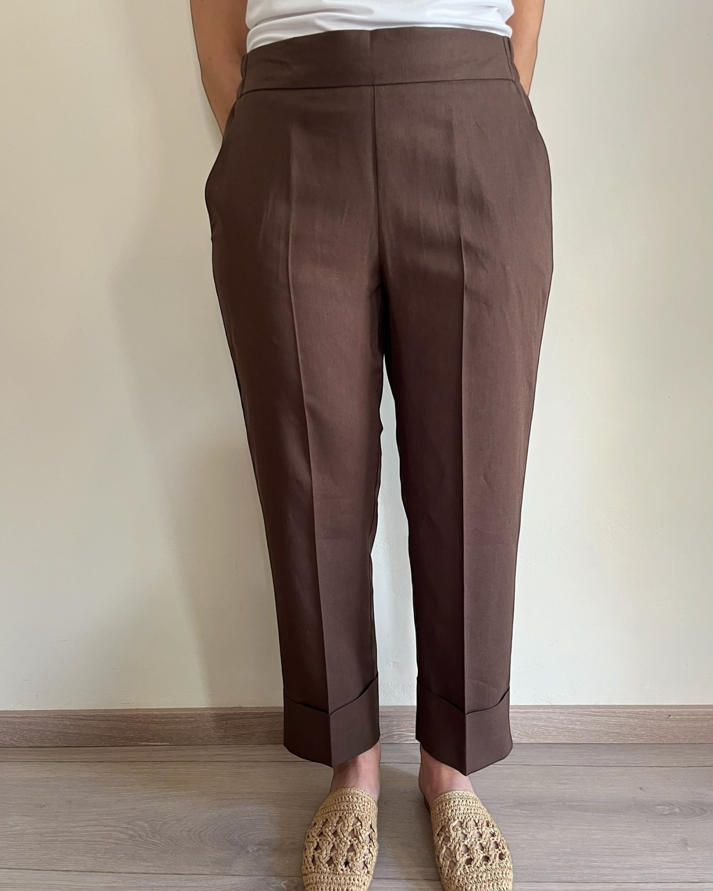 Pantalone in lino viscosa art.S39XBF FURFALI SANDRO FERRONE