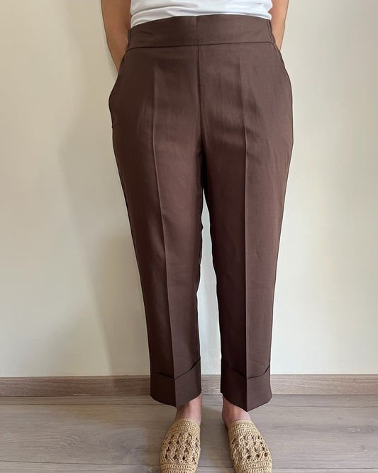 Pantalone in lino viscosa art.S39XBF FURFALI SANDRO FERRONE