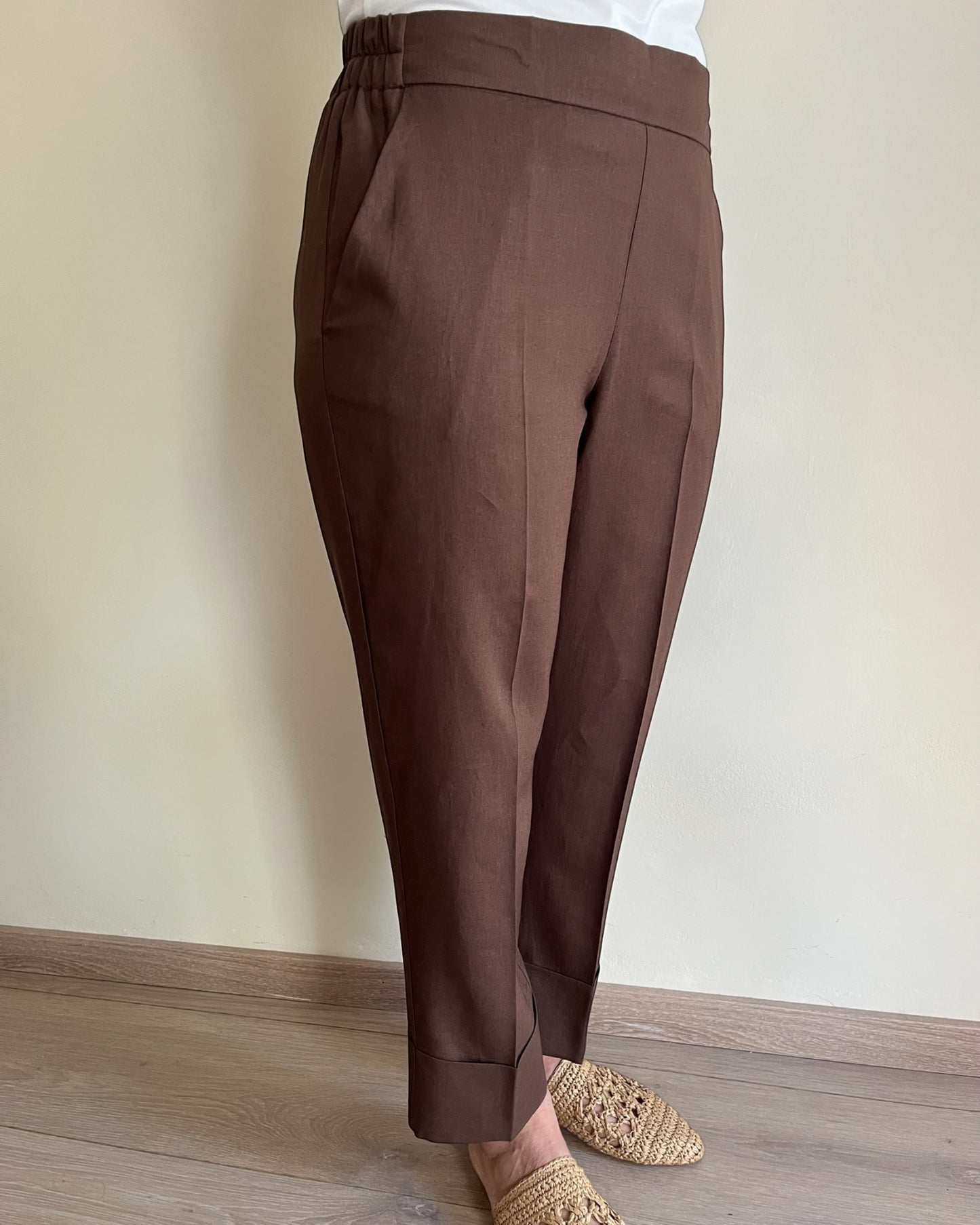Pantalone in lino viscosa art.S39XBF FURFALI SANDRO FERRONE