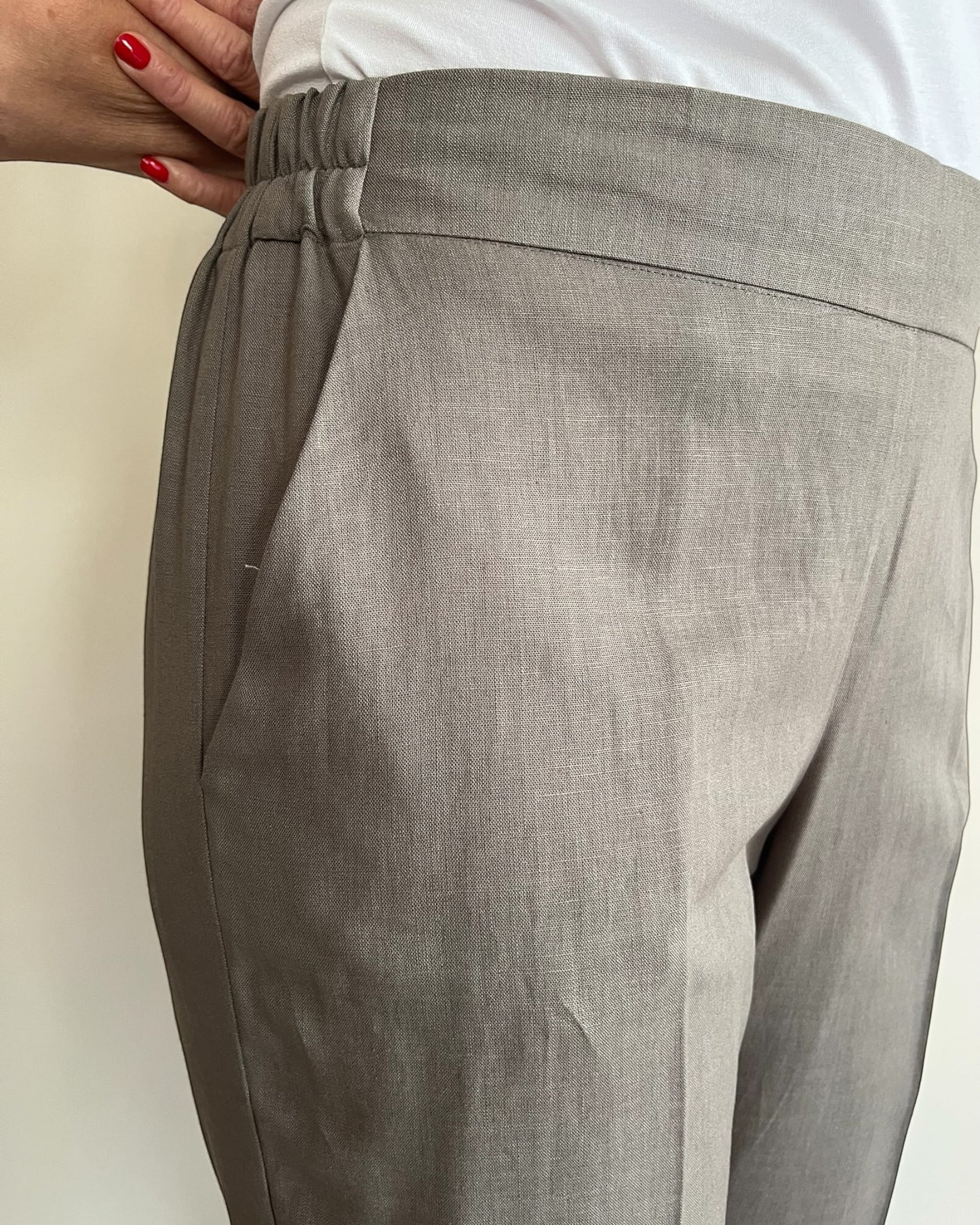 Pantalone in lino viscosa art.S39XBF FURFALI SANDRO FERRONE