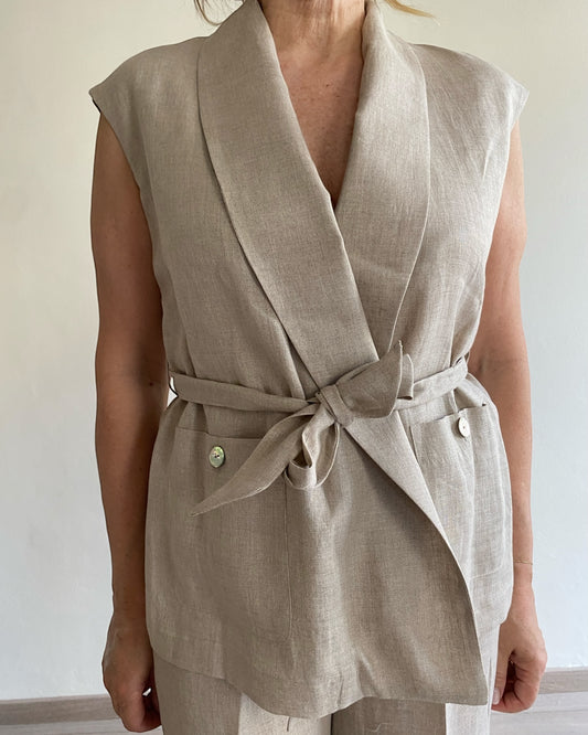 Gilet ampio con fusciacca SATURNIA CENTOLINO