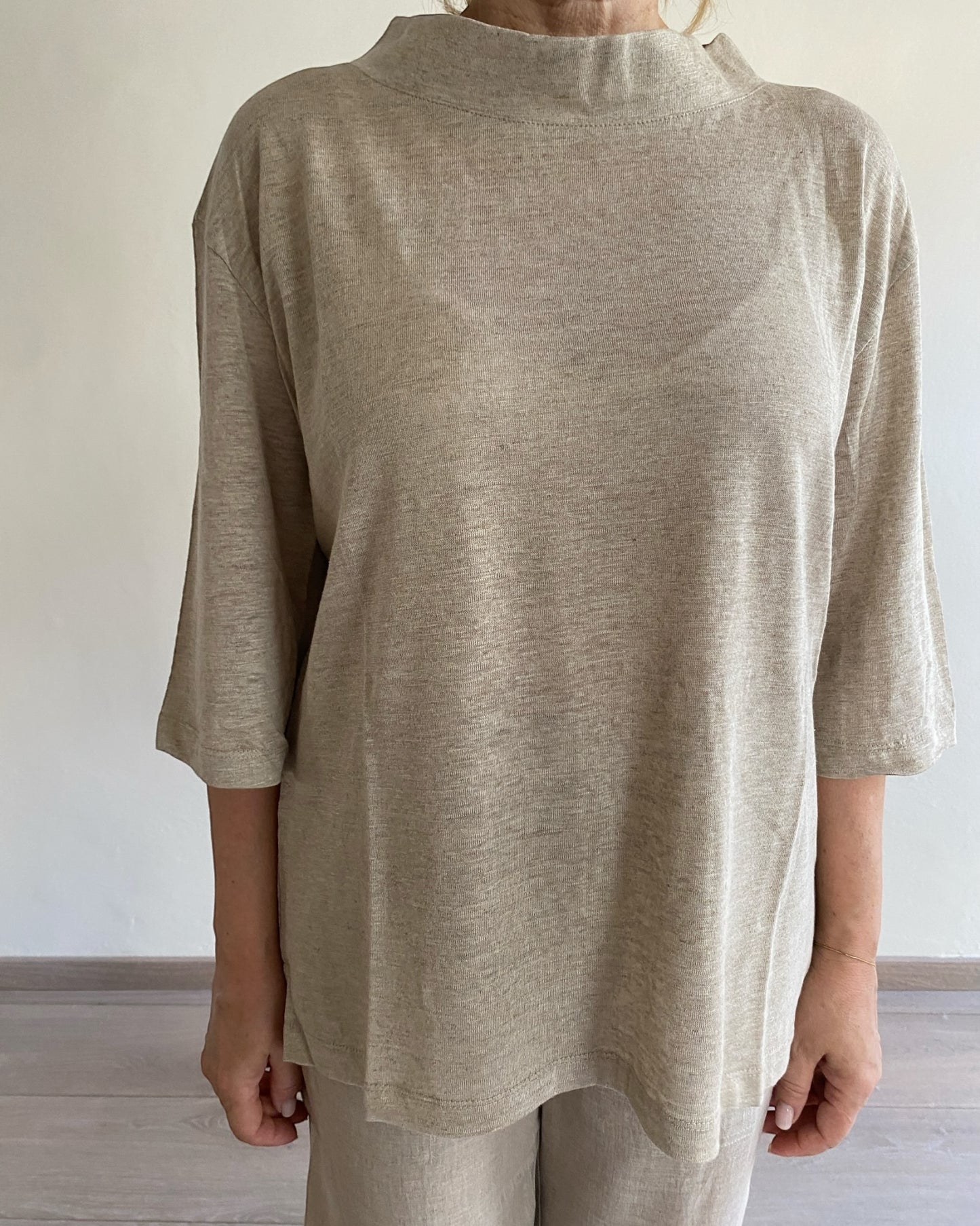 Maglia collo imbuto MARNA CENTOLINO