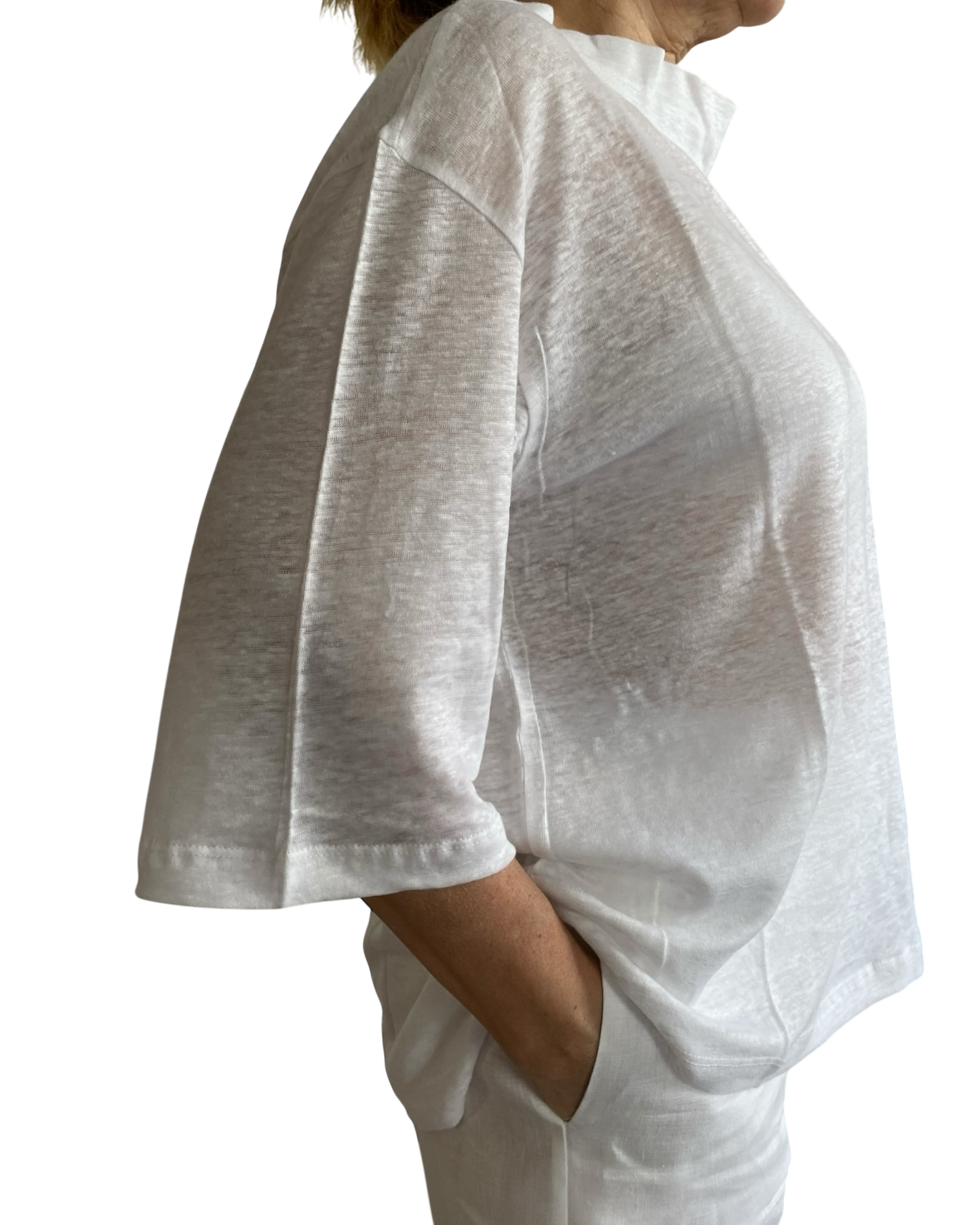 Maglia collo imbuto art. MARNA CENTOLINO