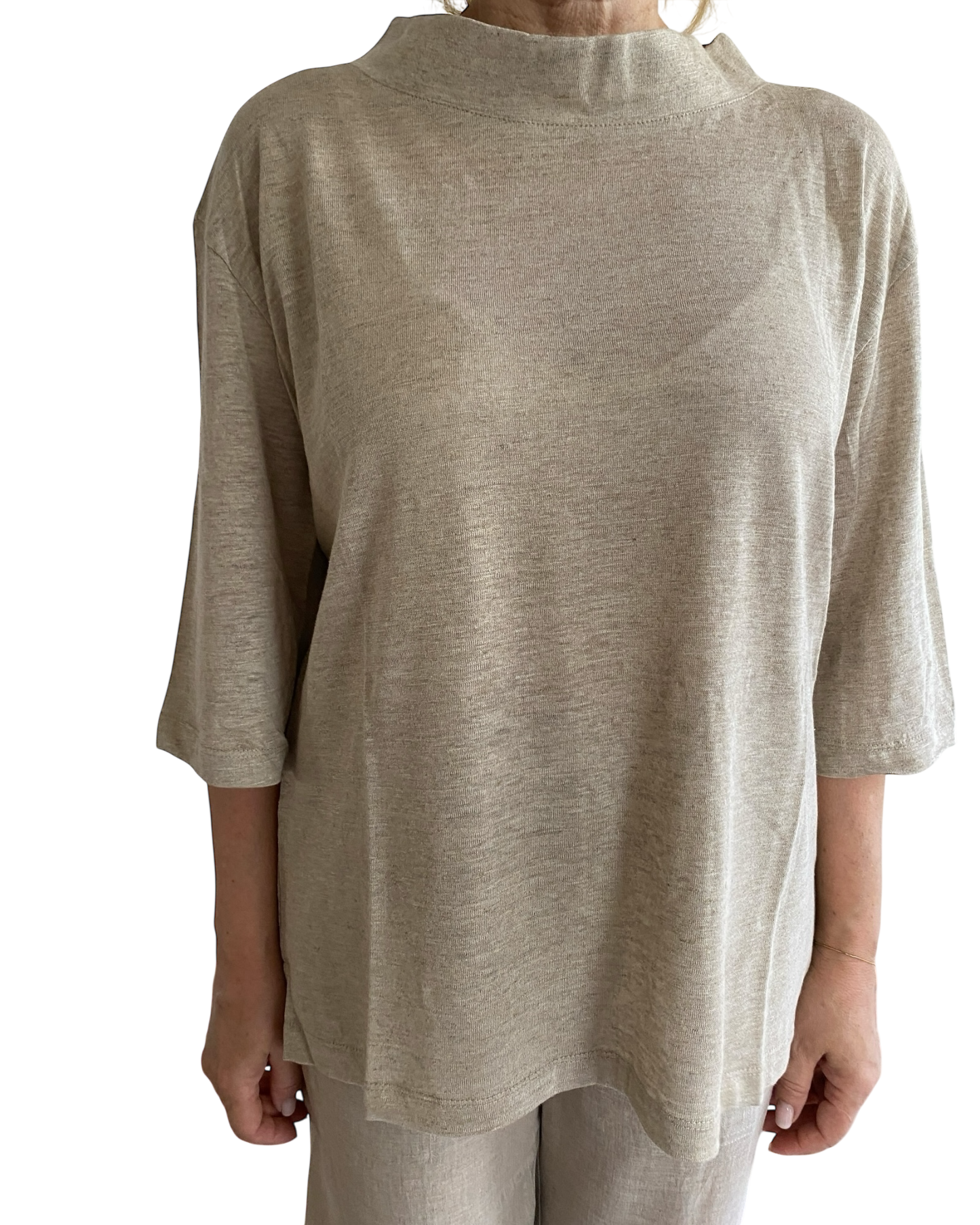 Maglia collo imbuto art. MARNA CENTOLINO