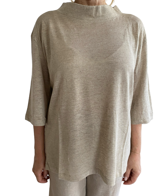 Maglia collo imbuto art. MARNA CENTOLINO