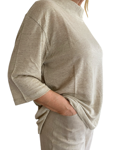 Maglia collo imbuto art. MARNA CENTOLINO