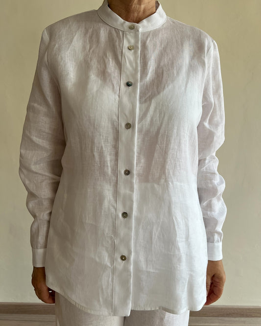 Camicia Daiana collo coreana CANIA CENTOLINO